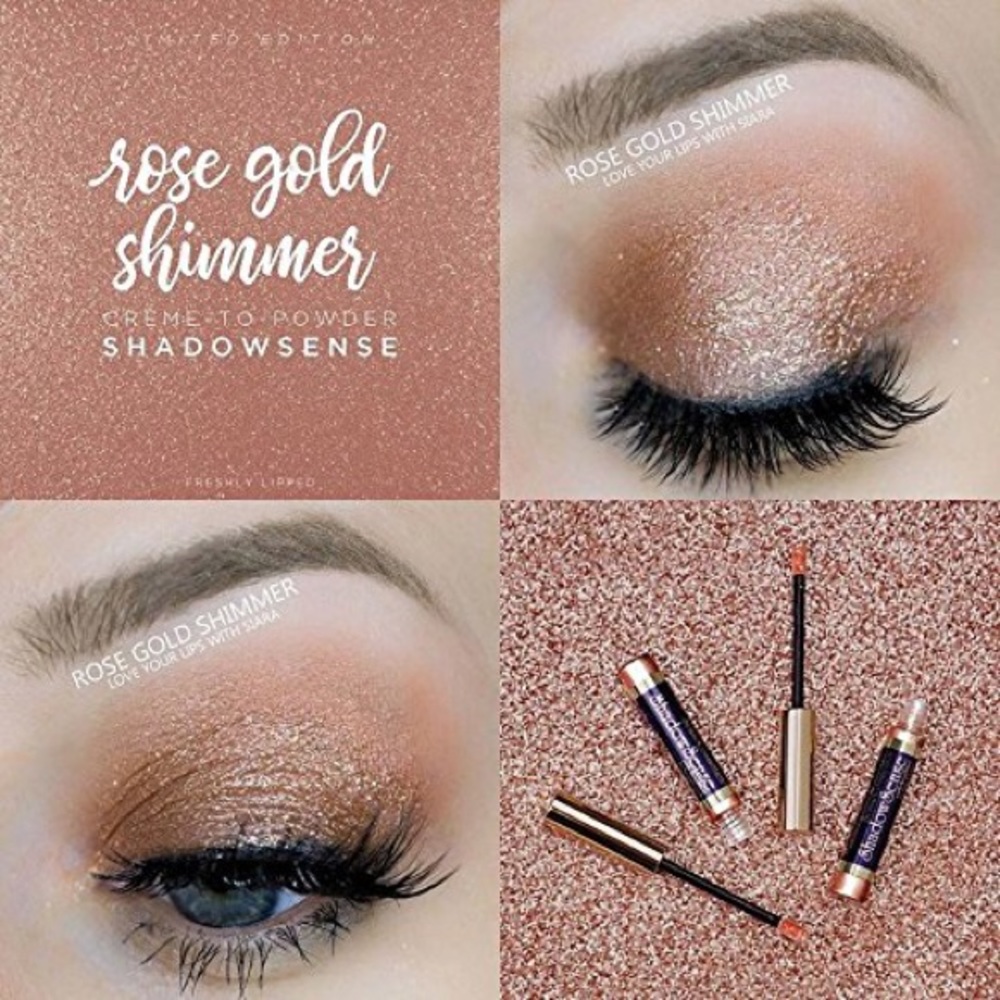 Rose Gold Shimmer Shadowsense